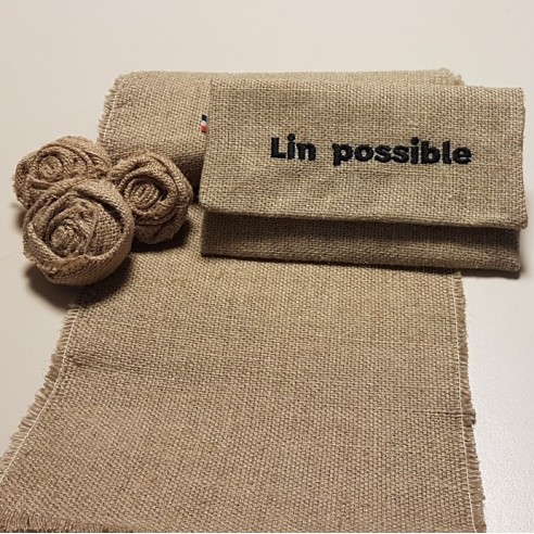 Pochette lin